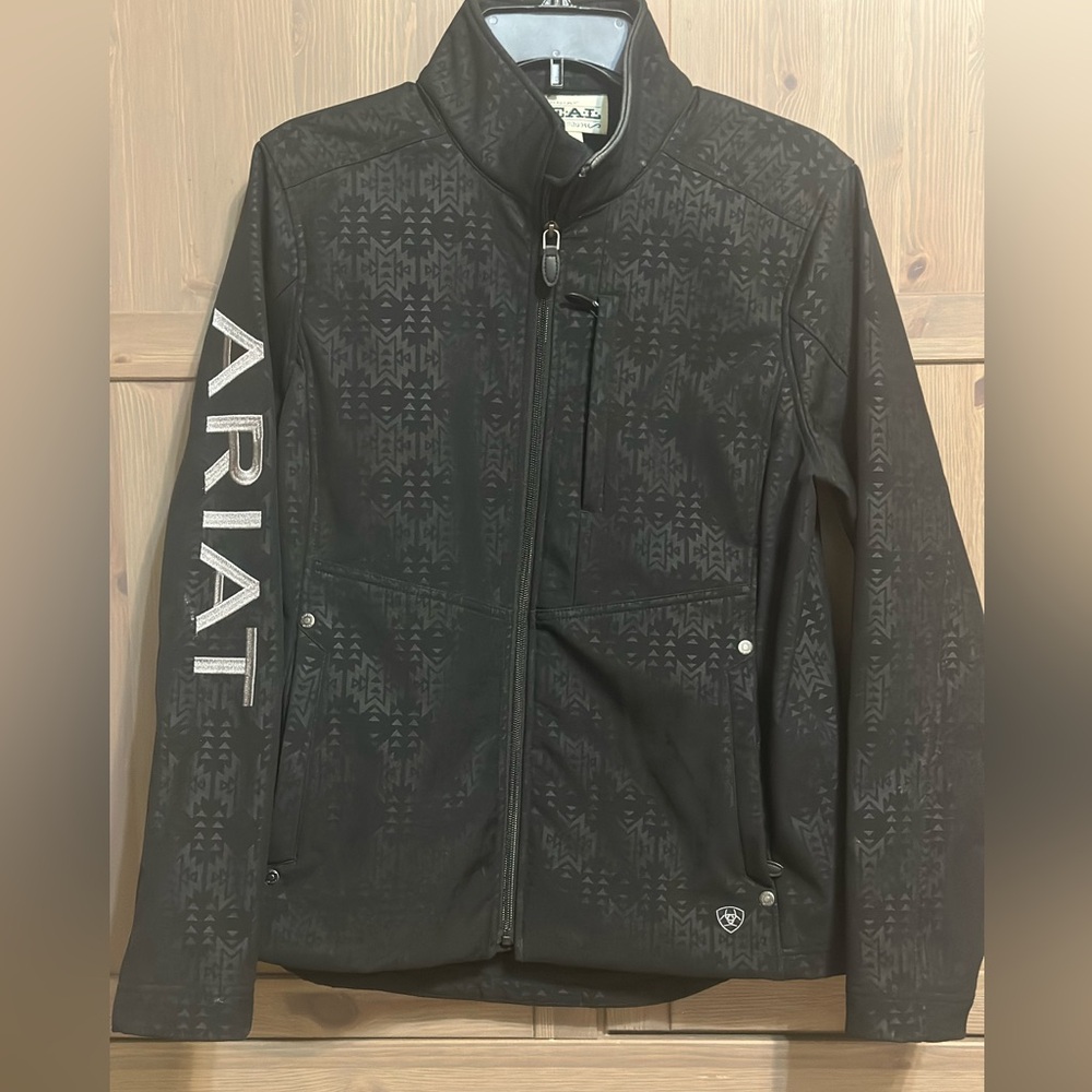 Ariat Women's Black Patterned Performance Jacket - image 4